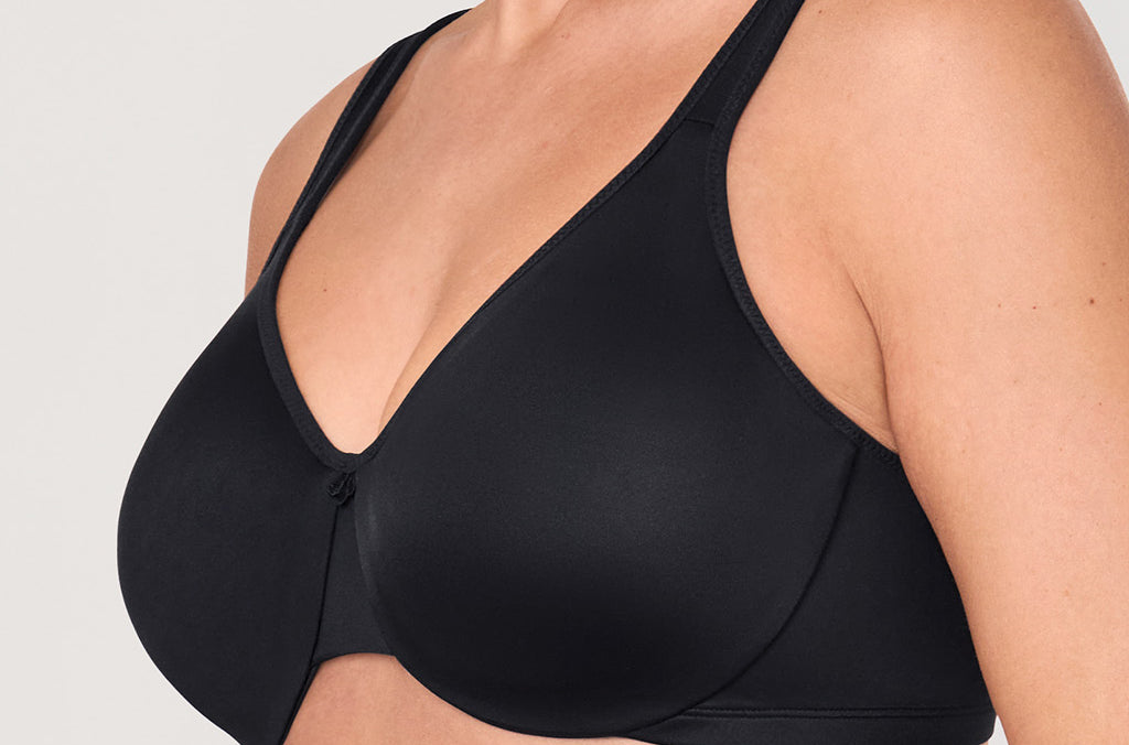 Women's Underwire Minimizer Bra Black