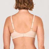 Women's Underwire Minimizer Bra Beige