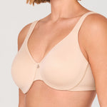 Women's Underwire Minimizer Bra Beige