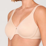 Women's Underwire Minimizer Bra Beige