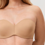 Women's Underwire Strapless Bra Natural