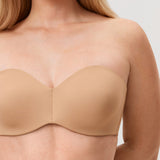 Women's Underwire Strapless Bra Natural