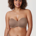 Women's Underwire Strapless Bra Natural