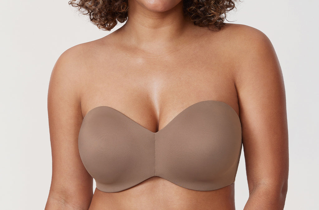 Women's Underwire Strapless Bra Natural