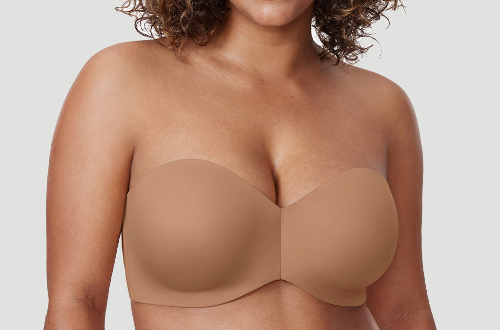 Women's Underwire Strapless Bra Natural