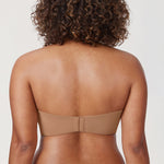 Women's Underwire Strapless Bra Natural