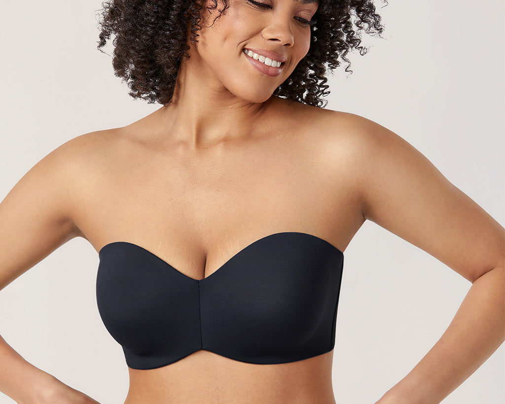 Women's Underwire Strapless Bra Warm Beige