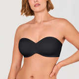 Women's Underwire Strapless Bra Black