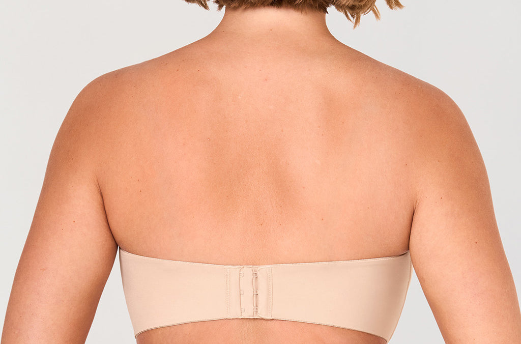 Women's Underwire Strapless Bra Beige