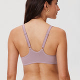 Women's Front Closure Unlined Bra - Underwire Gentle Rose