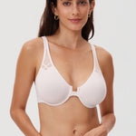 Women's Front Closure Unlined Bra - Underwire Gentle Rose