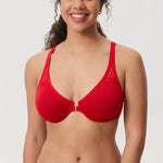Women's Front Closure Unlined Bra - Underwire Orchid Hush