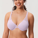 Women's Front Closure Unlined Bra - Underwire Orchid Hush