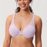 Women's Front Closure Unlined Bra - Underwire Orchid Hush