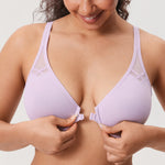 Women's Front Closure Unlined Bra - Underwire Orchid Hush