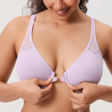 Women's Front Closure Unlined Bra - Underwire Orchid Hush