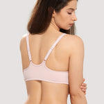 Women's Front Closure Unlined Bra - Underwire Gentle Rose