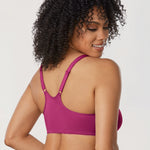 Women's Front Closure Unlined Bra - Underwire Orchid Hush