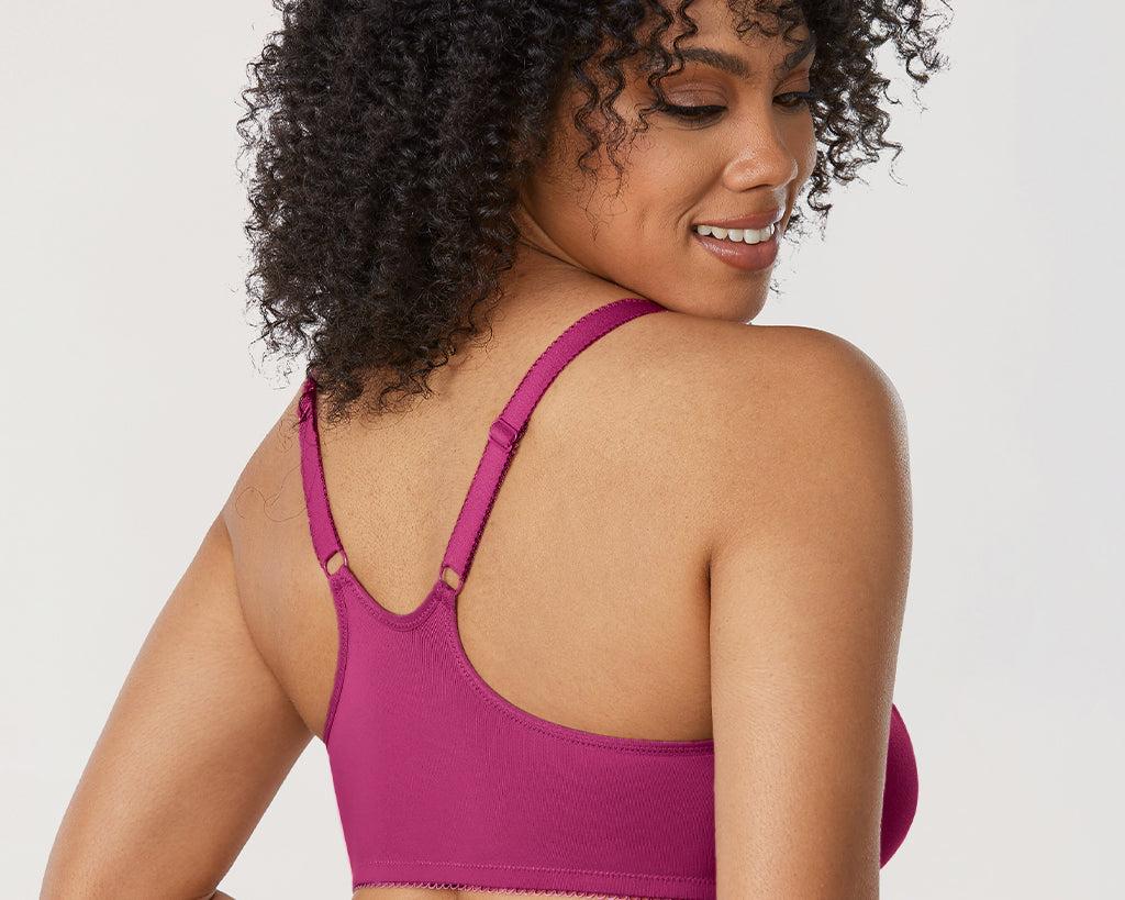 Women's Front Closure Unlined Bra - Underwire Moonlight Blue