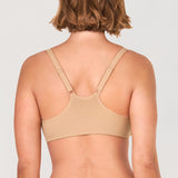 Women's Front Closure Unlined Bra - Underwire Natural