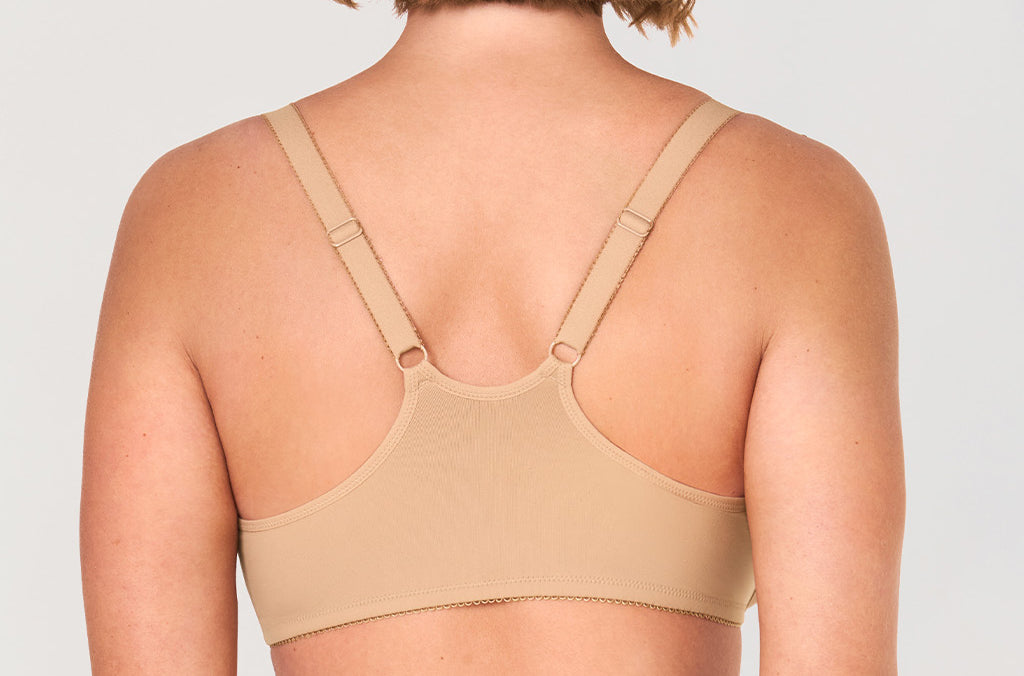 Women's Front Closure Unlined Bra - Underwire Natural