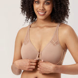 Women's Front Closure Unlined Bra - Underwire Sargasso