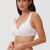 Women's Unlined Minimizer Bra Light Oatmeal