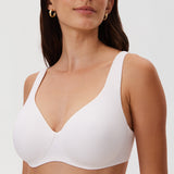 Women's Unlined Minimizer Bra Light Oatmeal