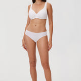 Women's Unlined Minimizer Bra Coconut White