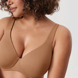 Women's Unlined Minimizer Bra Light Oatmeal