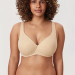 Women's Unlined Minimizer Bra Light Oatmeal