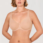 Women's Unlined Minimizer Bra Oatmeal Heather