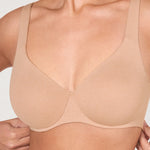Women's Unlined Minimizer Bra Oatmeal Heather