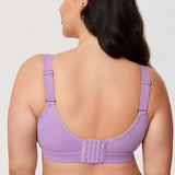 Women's Full Coverage Wireless Unlined Bra Glaze Purple