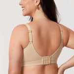 Women's Full Coverage Wireless Unlined Bra Light Oatmeal