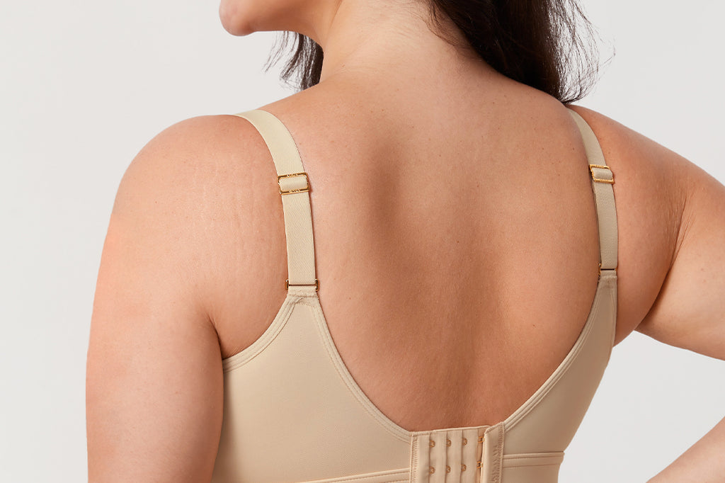 Women's Full Coverage Wireless Unlined Bra Light Oatmeal