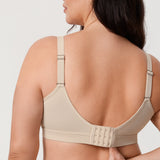 Women's Full Coverage Wireless Unlined Bra Flax Beige