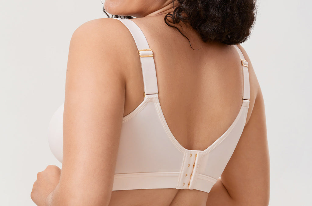 Women's Full Coverage Wireless Unlined Bra Rose White