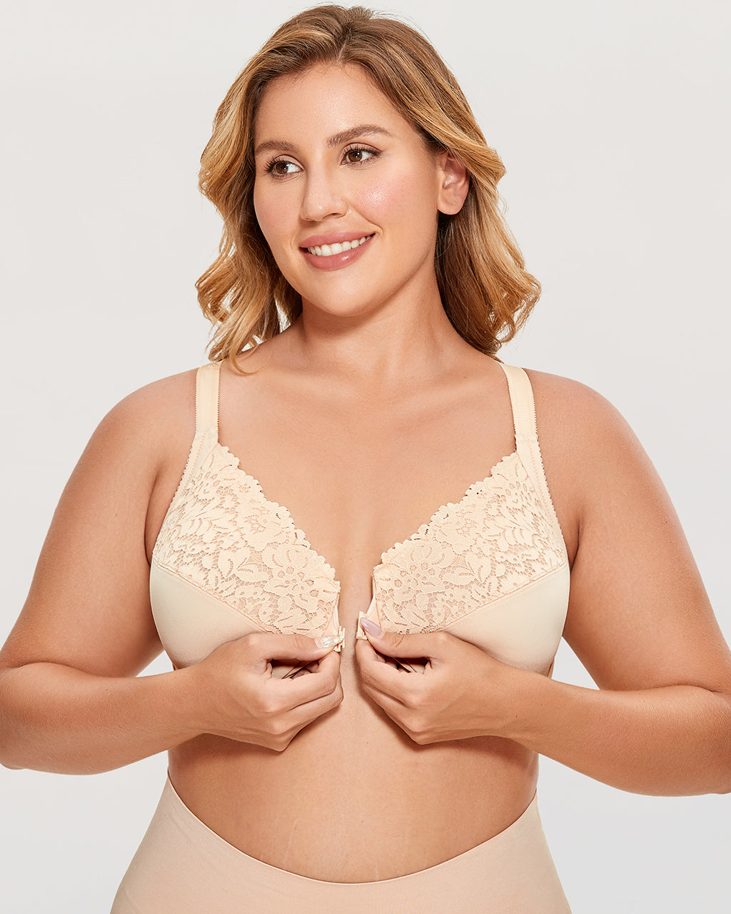 Lace Front Closure Bra Essenther.au