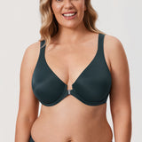 Women's Plunge Back Posture Bra Gravel Beige