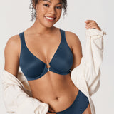 Women's Plunge Back Posture Bra Barely Buff