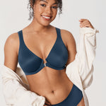 Women's Plunge Back Posture Bra Sargasso