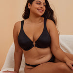 Women's Plunge Back Posture Bra Vintage Rose