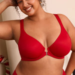 Women's Plunge Back Posture Bra Nightfall Blue