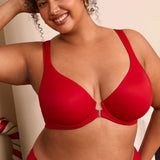 Women's Plunge Back Posture Bra Nightfall Blue