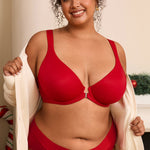 Women's Plunge Back Posture Bra Nightfall Blue