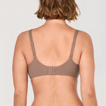 Women's Confishape® Unlined Balconette Bra Brown Purple