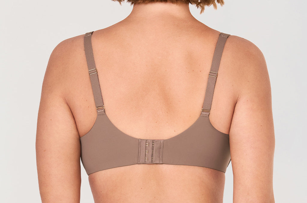 Women's Confishape® Unlined Balconette Bra Brown Purple