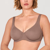 Women's Confishape® Unlined Balconette Bra Brown Purple