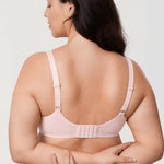 Women's Vintage Lace Balconette Bra Beige